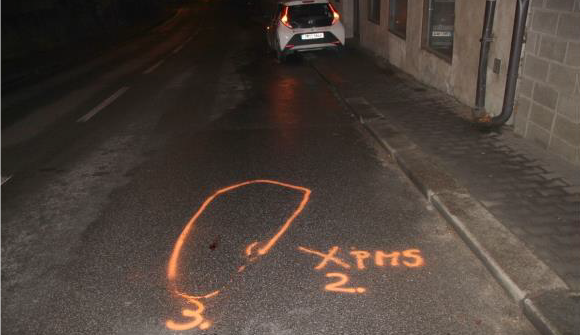 Foto z místa nehody