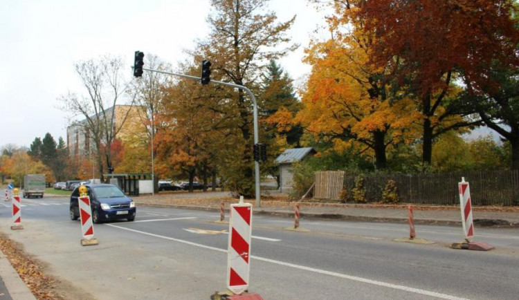 Palackého ulice v Jablonci nad Nisou