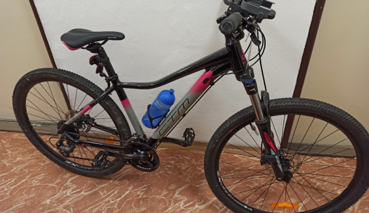 S kradeným kolem jel v protisměru, šlo o recidivistu. Před policisty se snažil uplavat