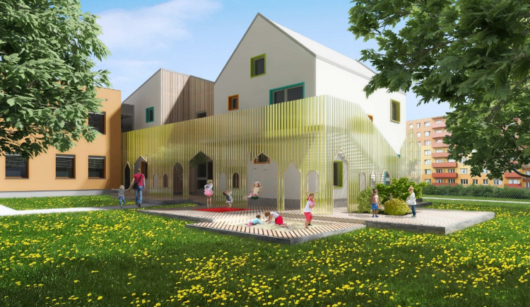 Školku Malínek v Doubí čeká přestavba za skoro 90 milionů. Kapacita se zvýší o 48 míst