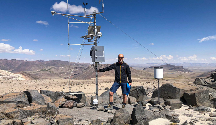 Jak mizí ledovce a voda? To zkoumá liberecký vědec v Andách