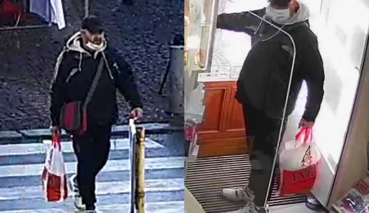 Policisté hledají muže ze záběrů kamery. Má pomoci objasnit kriminální čin