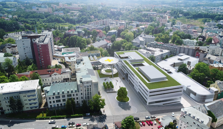 Liberecká nemocnice bude mít nové centrum urgentní medicíny. Stavba by měla začít letos