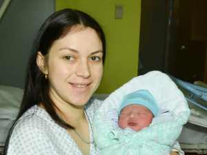 Z asistenčního centra rovnou do porodnice. Ukrajinka porodila syna v jilemnické nemocnici
