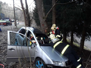 Vážná dopravní nehoda v Proseči nad Nisou. Řidič potřeboval resuscitaci