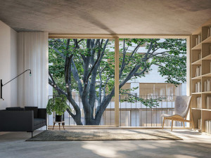 Interiér bytu v učitelském domě