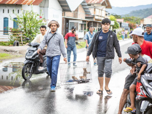Indonéští ochranáři odváží nález do karantény