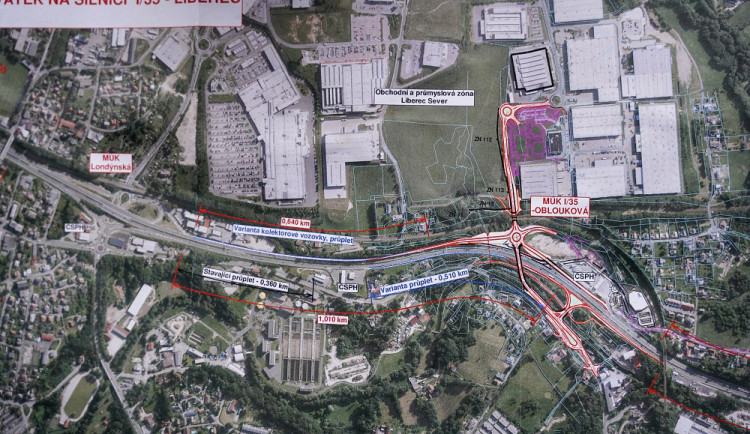 Nové napojení průmyslové zóny Sever může do územního plánu. Ministerstvo dopravy souhlasí