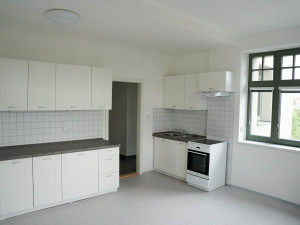 Zrekonstruovaný historický dům v centru  města nabídne devět bytů rodinám s nízkými příjmy