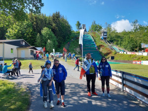 Liberecká skokanka na lyžích Natálie Nejedlová přivezla z prestižního závodu v Německu bronz