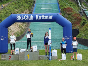 Liberecká skokanka na lyžích Natálie Nejedlová přivezla z prestižního závodu v Německu bronz