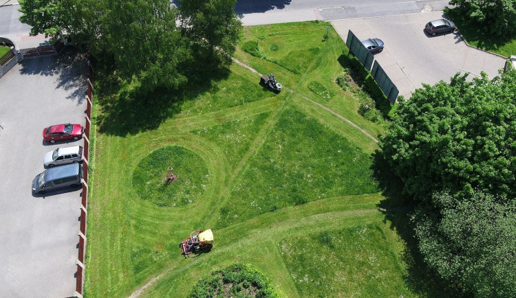 Liberec letos pokračuje v mozaikové seči trávníků. Přispívá to nejen k biodiverzitě v zastavěných oblastech