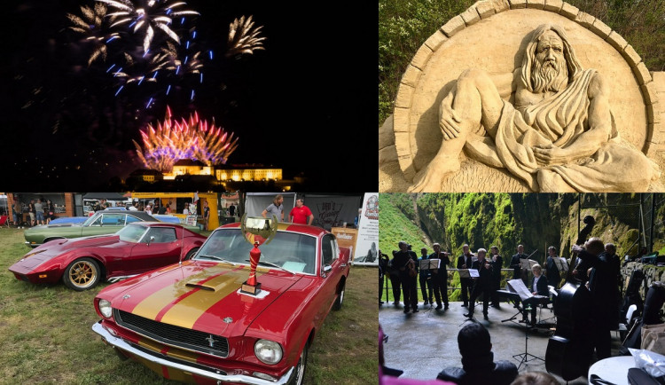 Kam o víkendu na jižní Moravě? Na sraz amerických aut i brněnský ohňostroj