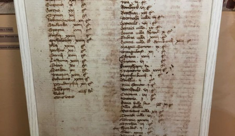 Nejstarší zmínka o Liberci je 670 let stará. Kopie listiny je vystavena na radnici