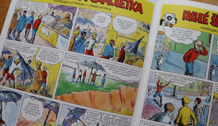 Děti válečných uprchlíků v Brně dostanou Rychlé šípy v ukrajinštině