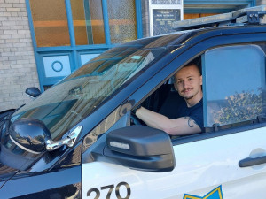 Vždycky jsem chtěl pomáhat lidem, říká strážník z Liberec David Fischer. Splnil si sen a absolvoval měsíční stáž v USA