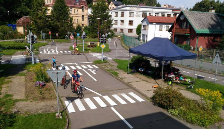 Dětské dopravní hřiště v Jablonci nad Nisou