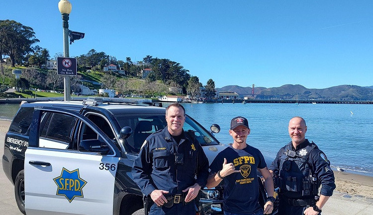 Vždycky jsem chtěl pomáhat lidem, říká strážník z Liberec David Fischer. Splnil si sen a absolvoval měsíční stáž v USA