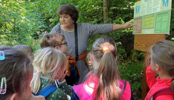 Začátek naučné stezky