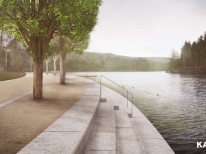 Liberecká přehrada bude přes dva roky vypuštěná. Město chystá úpravy okolí