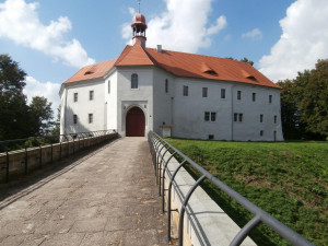 Stráž pod Ralskem, zámek Vartemberk po obnově fasády