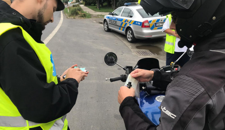 Policisté z Libereckého kraje dohlíželi na motorkáře