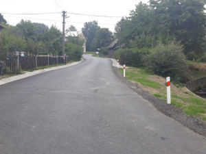 Silnice v Křižanech je hotová. Rekonstrukce odhalila archeologický nález