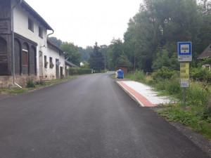 Silnice v Křižanech je hotová. Rekonstrukce odhalila archeologický nález