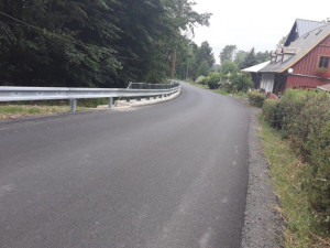 Silnice v Křižanech je hotová. Rekonstrukce odhalila archeologický nález