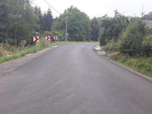 Silnice v Křižanech je hotová. Rekonstrukce odhalila archeologický nález