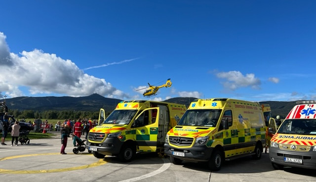Záchranáři mají na letišti v Liberci rozšířenou základnu. Modernizace ale nekončí