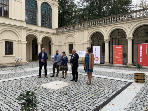 Stavba Liebiegova paláce v Liberci se blíží ke konci. V plánu je i vybudování kavárny