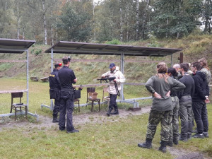 Policejní výcvikový kemp pořádaný pro studenty maturitního oboru Bezpečnostně právní činnost
