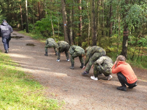 Policejní výcvikový kemp pořádaný pro studenty maturitního oboru Bezpečnostně právní činnost
