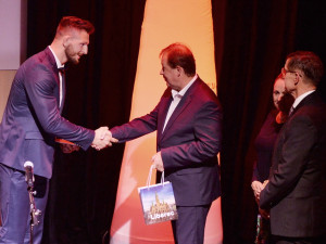 Lukáš Krpálek převzal cenu Věry Čáslavské