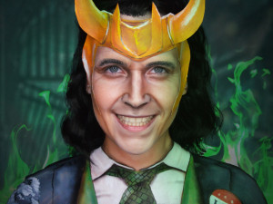 Vizážistka se díky make-upu dokáže změnit k nepoznání, nejraději má proměny ve stylu Tima Burtona