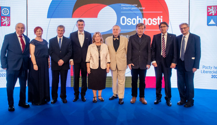 Liberecký hejtman ocenil osm osobností za zásluhy o kraj, jednu in memoriam