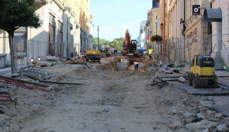 Jablonec, silnice, opravy, stavba, omezení, doprava