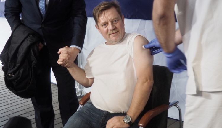 Petr Čtvrtníček se nechal očkovat.