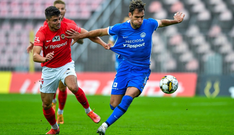 Slovan prohrál v Brně 0:3. Všechny branky inkasoval v druhé půli