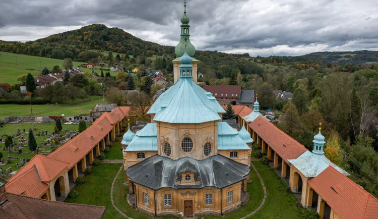 Poutní areál před obnovou