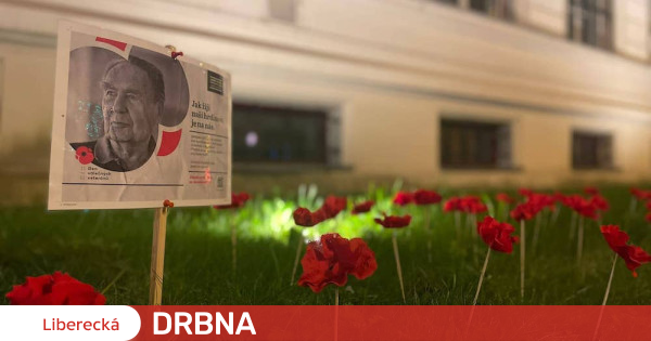 Tribute to war veterans.  He planted a field of poppies in the Liberec Company garden |  News |  Liberec gossip