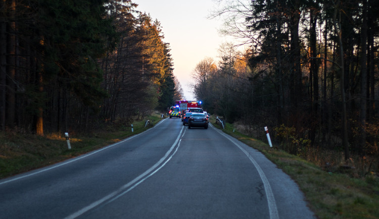 Foto z místa nehody