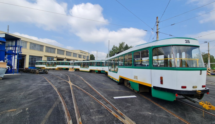 Liberecké tramvaje T3 projdou opravou. Tři už jsou v Ostravě