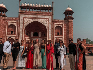 I ty nejchudší ženy vypadaly nádherně, říká studentka oboru  Fashion design v Kateřinkách o stáži v Indii