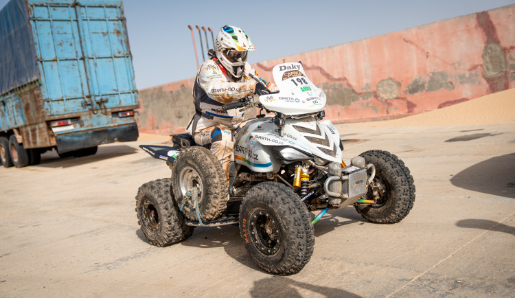 Jihočech Tůma se chystá na Dakar. Sní o medailovém umístění