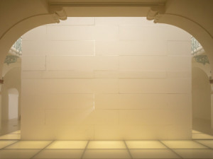 Prostor vyplněný zvukem, světlem a bílou barvou. Bratři Stolínové v galerii reinterpretují prostor