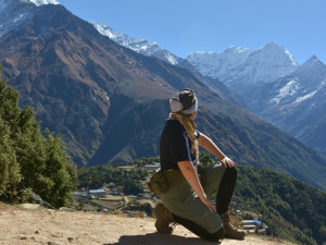 SAMA V NEPÁLU: Himalájská facka, první pohled na majestátné velikány a osobní loučení