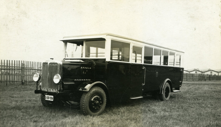 Autobus značky Fross–Büssing určený pro město Liberec.