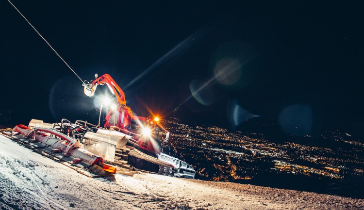 Skiareál na Ještědu